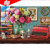 Алмазная мозаика Продажа Цветы Алмазная вышивка Полный дисплей Фрукты Алмазная картина