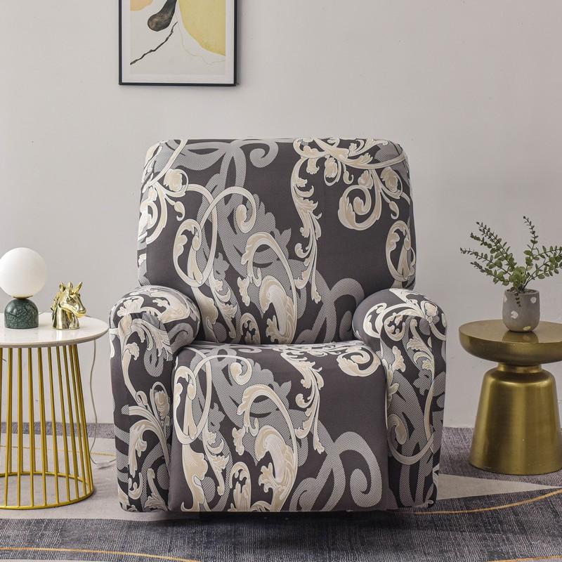 Чехлы на кресло-реклайнер Эластичный чехол на диван Чехлы на стулья Защита для мебели Чехол на кресло-реклайнер для кресла-качалки