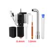 Oficial Creality K2 Plus Ceramic Heating Block Kit, with 0.4mm Quick Swap Nozzle, Silicone Cover, Cleaning Pin and Allen Key