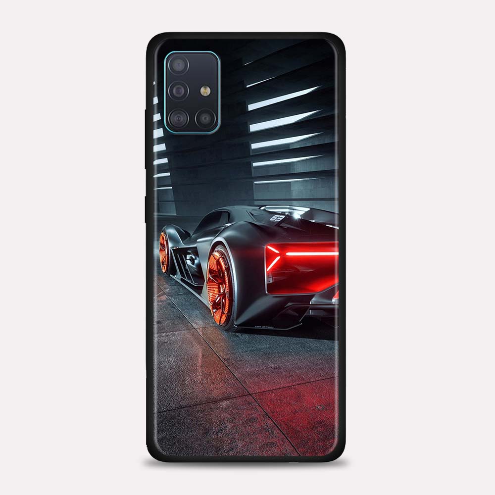 Мужской чехол для телефона со спортивными автомобилями для Samsung Galaxy A51 A71 5G A21s A11 A31 A41 A91 A72 A12 A02s, мягкий силиконовый чехол, матовый бампер