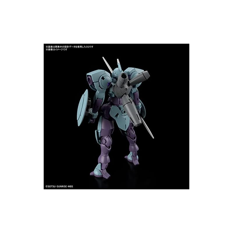 HG Мобильный костюм Гандам Ведьма Меркурия Хиндли Масштаб 1/144 Предварительно окрашенный пластиковый моделист-конструктор