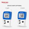 Sinocare Glucometer Kit X 50/100 Test Strips/ Needles Blood Glucose Monitor Test Accurate for Diabetes