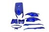 Bike Parts Center Jog Evo Genuine Type Exterior Set Set Blue Cowl Painted Yamaha Remote Evolution JOG SA16J 308501 8-piece Jog/ZR