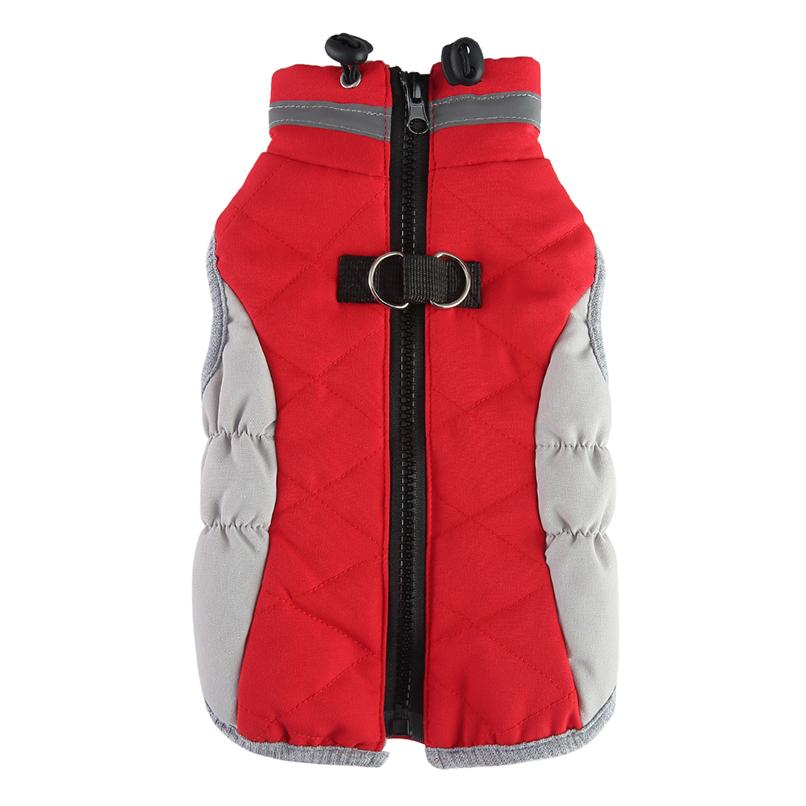 Winter Dog Jacket for Small Medium Dogs Clothes Reflective Puppy Padded Clothing Yorkie Vest Chihuahua French Bulldog