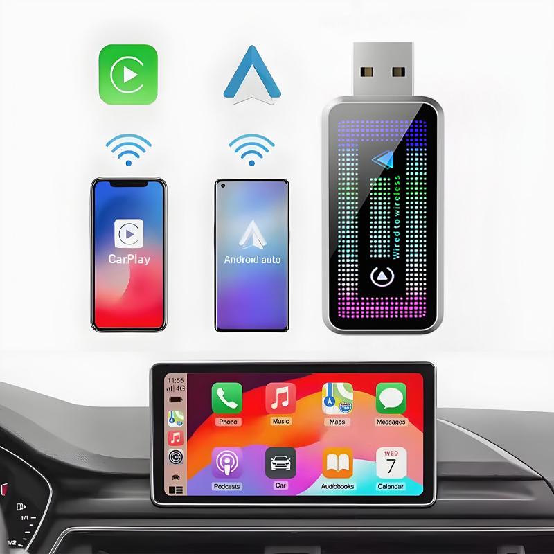 2-в-1 Беспроводной CarPlay Android Auto Беспроводной Умный Донгл Мини-Бокс Plug And Play Для BMW X1 X3 X4 X5 X6 Автомобильные аксессуары Инструменты