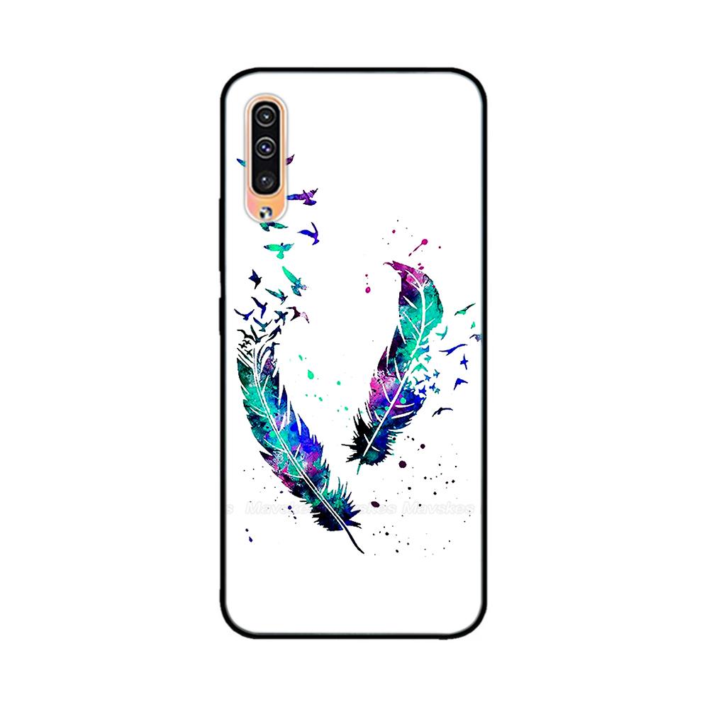 Чехол для Samsung Galaxy A50 Мягкий силиконовый задний чехол из ТПУ Мультяшный чехол для телефона для Samsung A50S A30S A50 A30 S Бампер Fundas Чехлы