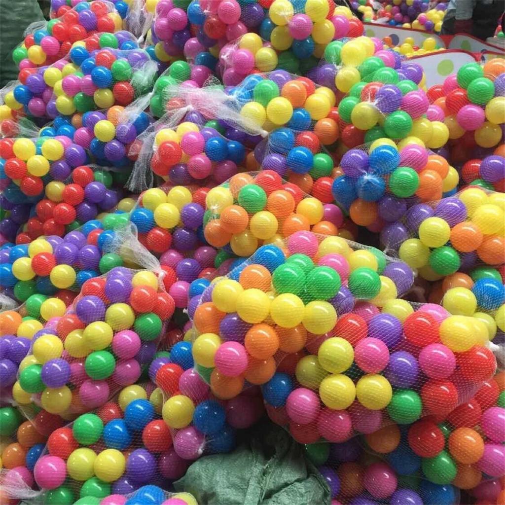 100Pcs Baby Plastic Balls Water Pool Ocean Ball Games for Children Swim Pit Play House Outdoors Sport Ball Tents Baby Toys