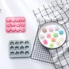 12 Holes Chocolate Moulds Flower Shaped Baking Molds Fondant Moulds Silicone Cake Mold Perfect Gift for DIY Baking Lover