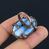 Owyhee Opal Gemstone Медная проволока, обернутая ювелирным кольцом ручной работы, все размеры