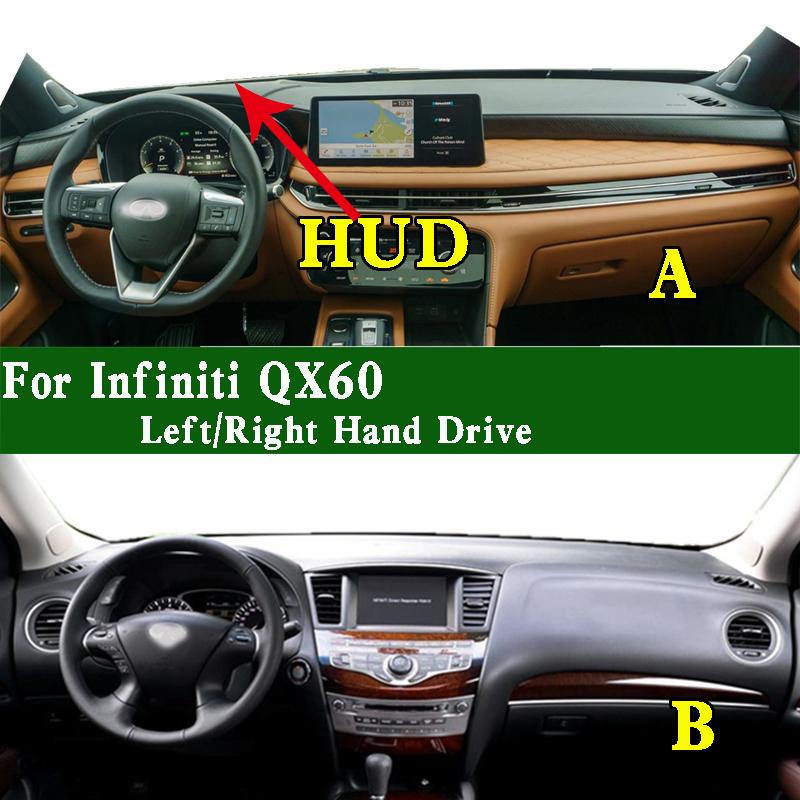 Для Infiniti QX60 L50 JX35 Авто-стайлинг Панель приборов Накладка на панель приборов Защитная накладка на панель приборов Коврик на панель приборов Защита от солнца Декоративный элемент