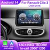 Автомобильный Android 14 для Renault Clio 3 2005 - 2014 Автомобильный радиоприемник Мультимедийный проигрыватель Навигация GPS Автомагнитола CarPlay QLED Экран Нет 2 din