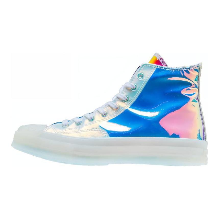 Converse Chuck Taylor All Star 70 Chuck Taylor All Star Hi Хамелеон Высокие парусиновые кеды Унисекс Лазерно-белый