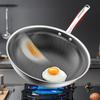 KOBACH 32cm Honeycomb Non-Stick Stainless Steel Wok
