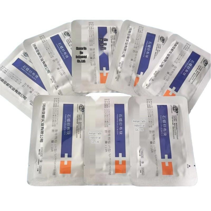 Стерильные влажные марлевые салфетки и полоски Henan Yadu с атравматичным покрытием для ухода за ранами