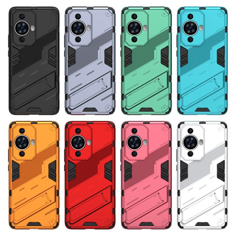 Подходит для Huawei Mate70 Pro невидимая подставка чехол для мобильного телефона Honor 100 панк-броня противоударный защитный чехол