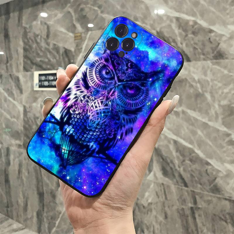 YNDFCNB Чехол для телефона с рисунком совы для iPhone 8 7 6 6S Plus X SE 2020 XR XS 14 11 12 13 Mini Pro Max