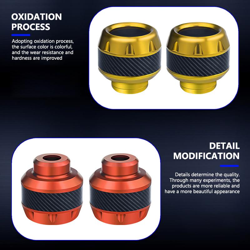 Алюминиевые универсальные мотоциклы защита от падения передние слайдеры для Forza 300 Mt07 Husqvarna 401 Yamaha Xt 600 скутер электрический