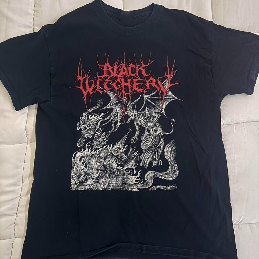 Черная Witchery Унисекс Взрослая Футболка Все Размеры от S до 5XL MO530 Унисекс Футболка