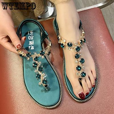 Модные женские сандалии для роскошной обуви. Женские пляжные сандалии. Женская обувь на платформе. Легкая дышащая римская обувь.