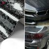 High Quality Glossy Black PET Forged Protector Film Car Carbon Vinyl Film Self Adhesive Roll Waterproof Stickers Car Accessories