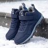 Warm Winter Shoes Men Boots with Fur Snow Boots for Unisex Fashion Outdoor Sneakers Men Ankle Boots