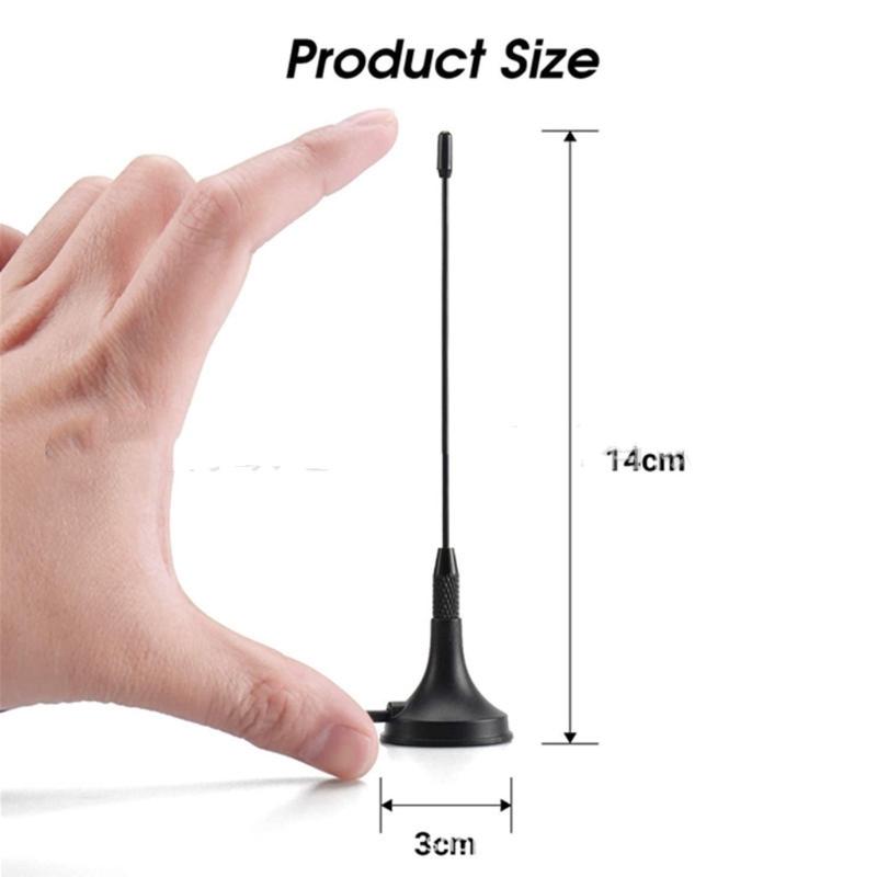 Portable Freeview HDTV digital indoor and outdoor TV signal reception 5dBi DVB T mini TV antenna