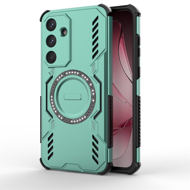 Чехол для Samsung Galaxy S25 FE Samsung S25 FE Противоударный Магнитная адсорбция Беспроводная зарядка Задняя крышка Для чехла Samsung S25 FE