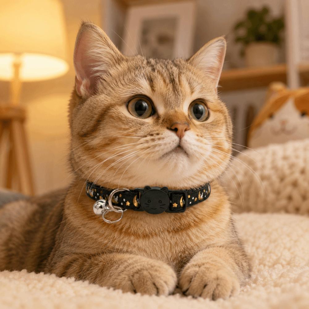 Moon Star Pattern Cat Leash Set Escape Proof Cat Dog Harness Pet Leash Outdoor Walking