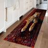 1 Leopard Patterned Carpet on Persian Flor Mat for Bedrooms Entrance Doormats Dining Rooms Lobbies and Game Rooms Home Rugs