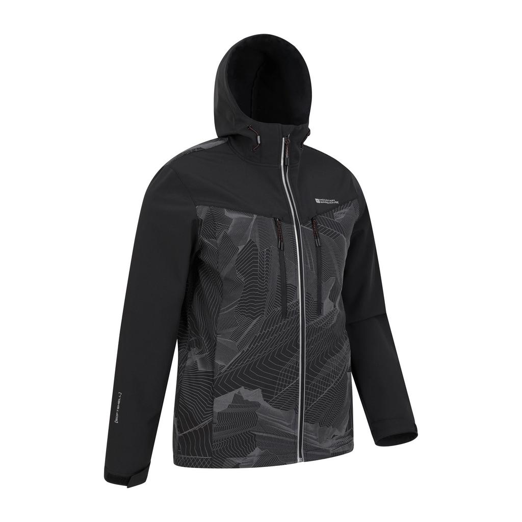 Mountain Warehouse Mens Illuminate II Soft Shell Jacket