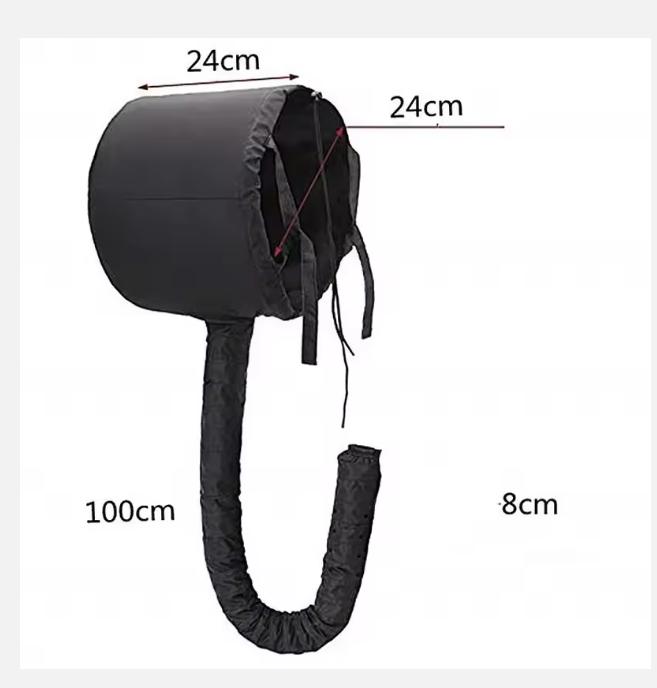 2025 портативный фен-шапочка Gorro Secador Touca Difusora Steamer Quick Dry Baked Oil Care Diffuser Drying Hairdressing Tools