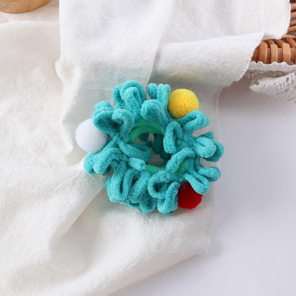 Кольцо Кишечник Головной убор Женское Кольцо Для Волос Корейский Стиль Волосы Веревка Держатель Для Хвоста Полотенце Швабра Резинки Для Волос