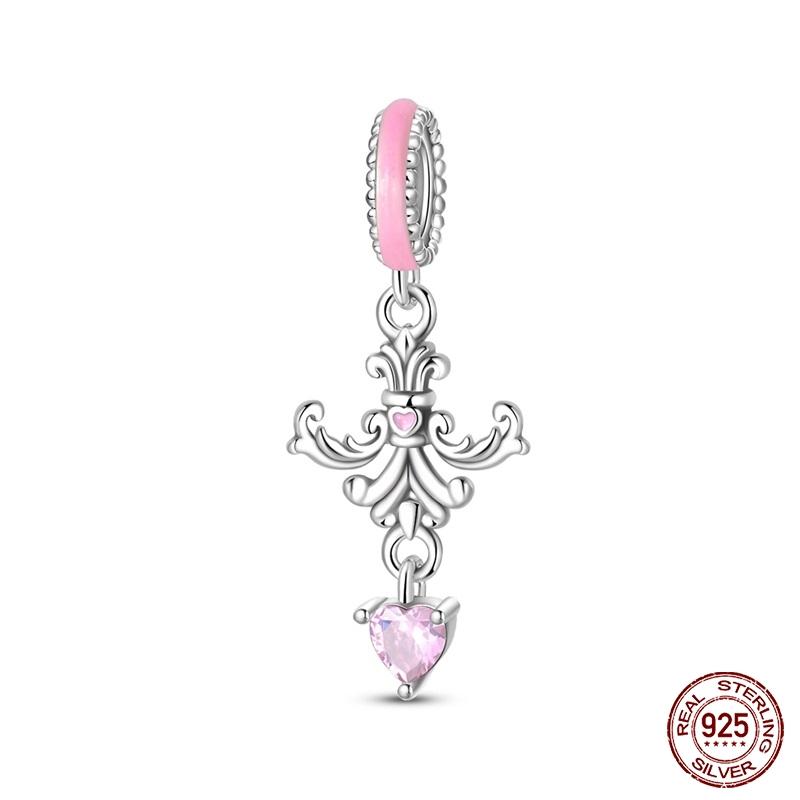 New Copper Cactus Flower Bird Bear Pony Bag Charms Beads Fit Charms Brand Original Bracelet Diy Fine Jewelry Gift