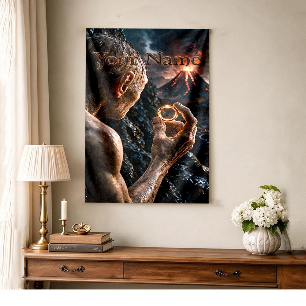 Lord Rings Custom Wall Tapestry Boho Wall Hanging Easy to Hang Ideal for Camping Four Seasons Decor Housewarming Gift