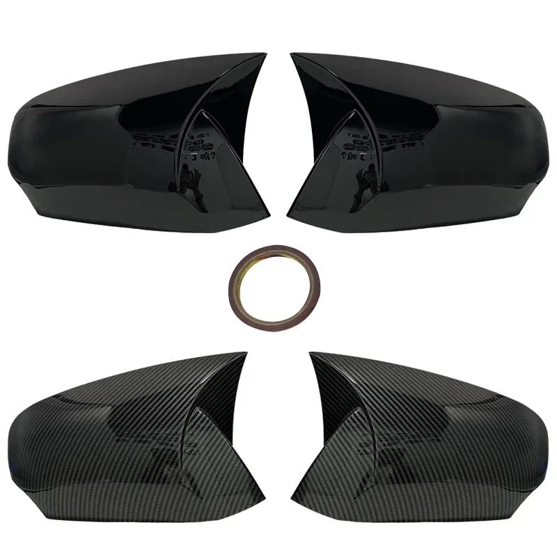 Piano Black Tuning Auto Sport Bat Design RS Side Bat Design Mirror Cover for Renault Fluance için 2010-2016 Car Accessories