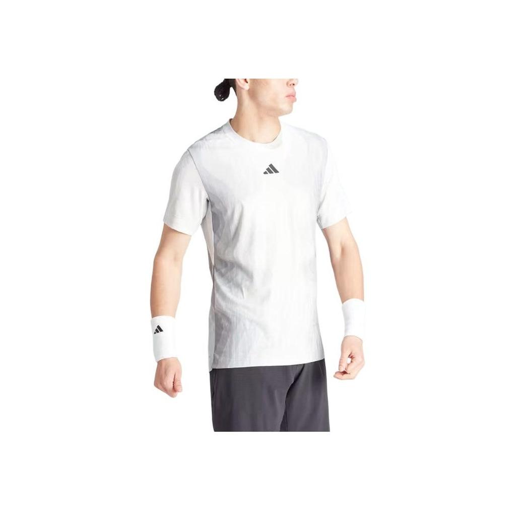 adidas Футболка Tennis Airchill Pro FreeLift серая One мужская уличная IP1932