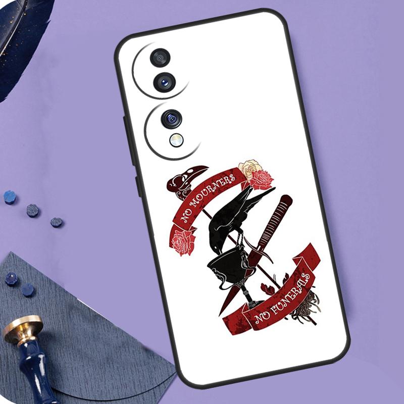 Цитаты из «Шестерки воронов» для чехла Honor X8a X9a X6a X7a X6 X7 X8 X9 X8b X9b Honor Magic 6 Pro 50 70 90 Magic 5 Lite