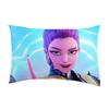 40-60 Cm Cushion Cover Rectangle Pillow Cover Demon Hunter Kpop Printing Bedside Sofa Hunters Room Home Decoration Pillowcase