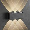 Warm Light LED Wall Sconce Minimalist Design Wash Wall Light Up and Down Light  Indoor and Outdoor