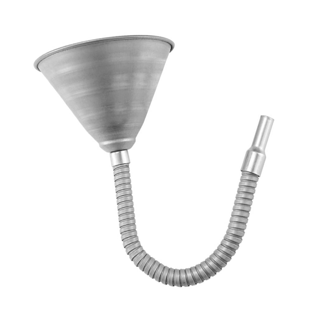 Маслозаправочная воронка для дизельных двигателей, устойчивая к коррозии бензиновая заливка, мотоциклетный фильтр с широким горлом, гибкий носик, универсальный