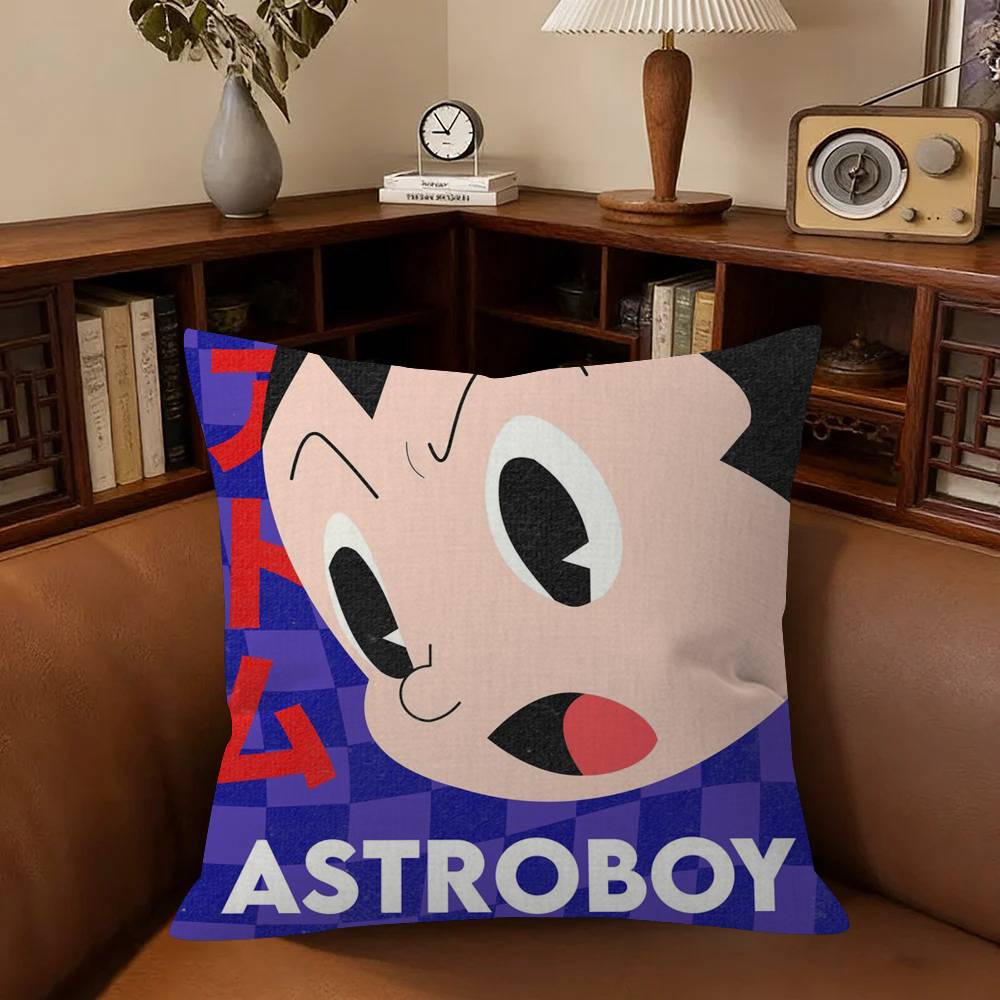 Cushion Personalized Picture Text Home Decorative Pillows Household Gifts 45X45Cm Popular Anime Astro Boy