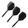 3Pcs Plastic Professional Dart Flights 2Ba Screw Soft Durable Darts Tail