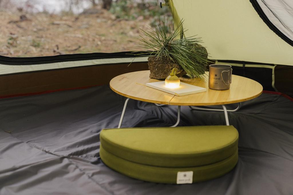 Snow Peak Lounge Cushion, Green, TM-096GR