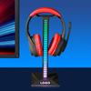 RGB Headphones Stand LED Strip Light Music Sound Control Pickup Rhythm Ambient Lamp Desk Headset Holder Game Earphone Accessory