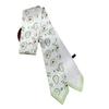Avocado long silk scarf female ins tie head braided strap tied bag ribbon belt decorative streamer student tie scarf