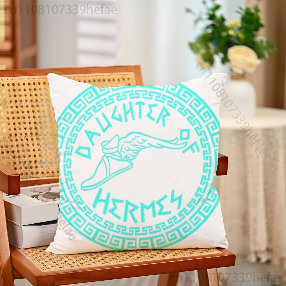 Son Daughter of Poseidon Greek Throw Pillow Case For Decoration 30cm 50cm 55cm Square Home Pillowcase Case