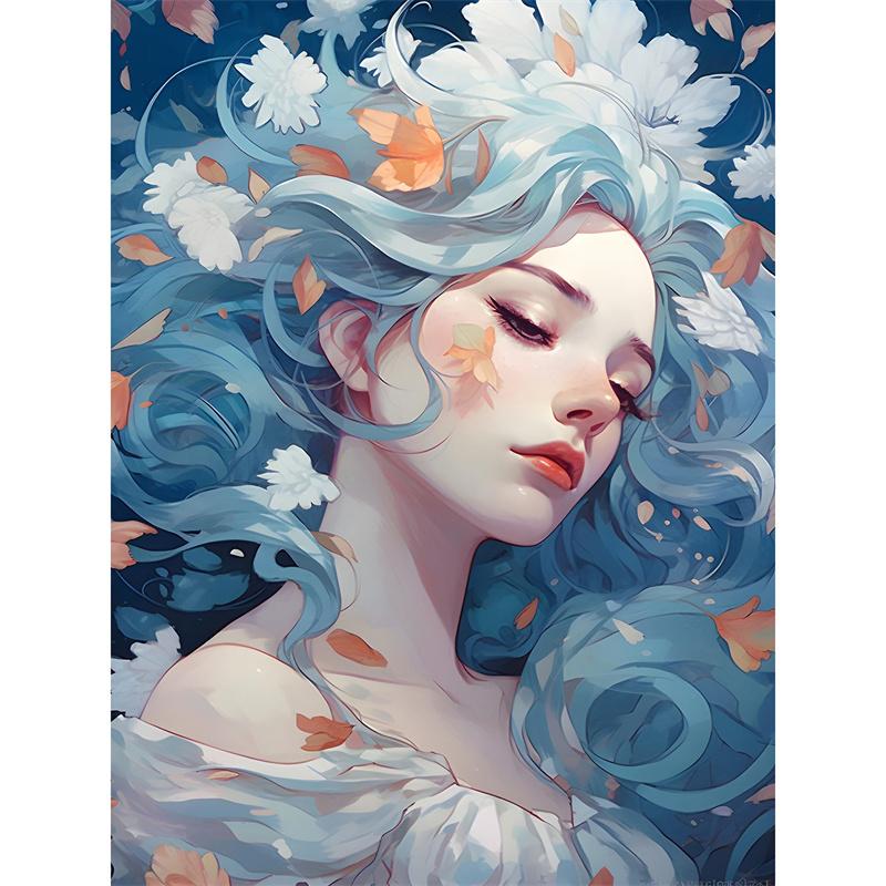 DIY алмазная живопись лошадь и девушка набор для вышивки крестиком мозаика искусство алмазная живопись полный круг/квадратный алмаз украшение дома