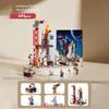 Space Aviation Manned Rocket Building Blocks With Astronaut Figure City Aerospace Model Bricks Children Toys for Kids