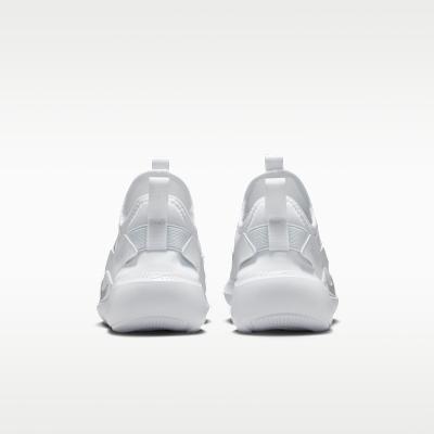 Kids' Sneakers Nike Flex Runner 4 Cushioning, Wear Resistant Low top Kids' Running Shoes White Teenagers