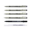 Sakura Figma Manga 6-piece Pen Set for Drawing Comics, Mixed Colors, 1 Set, Korean Toy Supplies
